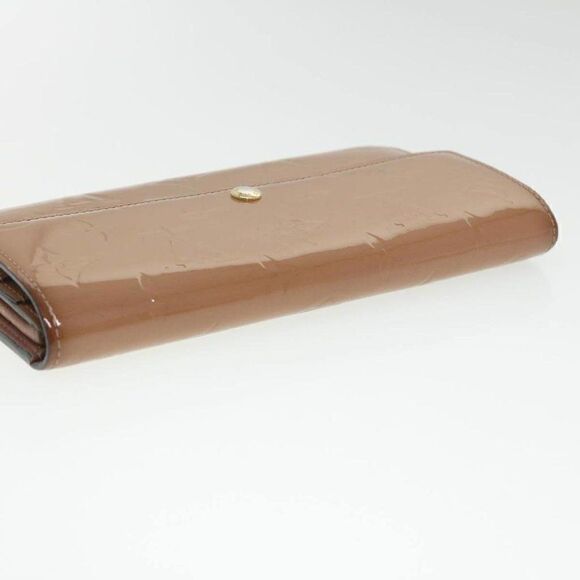 LOUIS VUITTON Vernis Portefeiulle Sarah Wallet Rose - Picture 5 of 15